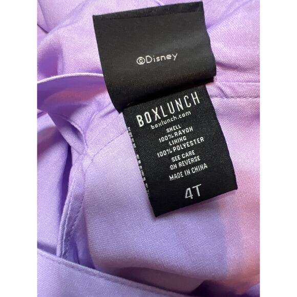 Disney Daisy Duck Button Front Toddler Romper purple BoxLunch Exclusive girl 4T - Picture 5 of 5